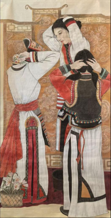 师范学院美术教师作品入选2025达州美术双年展